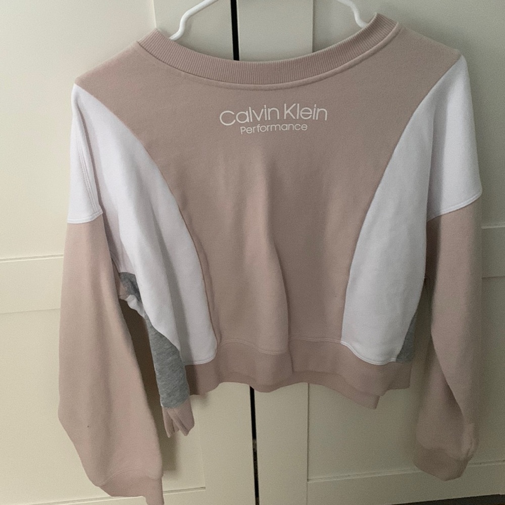 calvin klein multicolor soft hoodie